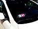 2 UBER LYFT REMOVABLE DECAL SIGN PLACARD RIDESHARE (NEW LOGO)