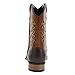 SmartFit Boys' Brown Boys' Toddler Square Toe Western Boot 7 Regular