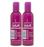 Lee Stafford Hair Lengthening Shampoo With Pro Growth Complex 200ml Qty 2