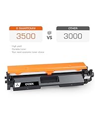 topmay cartucho de tóner de repuesto compatible para CF230 X 30 X para impresoras HP LaserJet Pro MFP m227fdw m277fdn, HP LaserJet Pro m203dw m203dn, 1 paquete