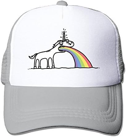 Women's Rainbow Unicorn Baseball Cap Visor Trucker Hat for Outdoor Sport