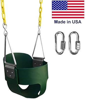 Safari Swings High Back Full Bucket Kids Swing Seat Usa Made