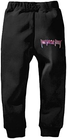 Children's Justin Bieber Purposetour Fleece Pants Black Cool