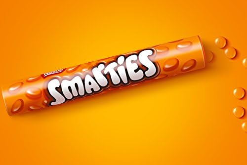 Nestle Smarties Giant Orange Tube Chocolate New Edition 150g