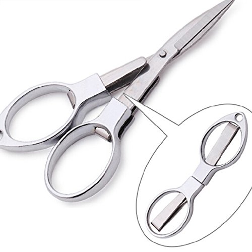 Home Mart Travel Craft Fishing Lead Line 8 Shape Portable Foldable Pocket Sharp Blade Scissors Cutter