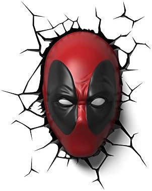 Blue Sky Wireless Lil' Deadpool 3D Deco Light