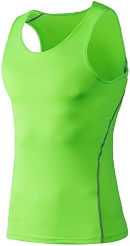 qqer Sports Pro Traning Vest For Men Bascketball and Runing Underwaist Quick-Drying Polyester