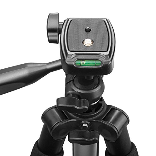 BestTrendy-42-inch-Portable-Aluminum-Camera-Tripod-Lightweight-Travel-Cellphone-Mount-Stand-with-Bag-Bluetooth-Remote-Control-for-DSLR-Cameras-iPhone-Samsung-Gopro