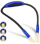 thumbnail image 2 of Vekkia LED Neck Reading Light Rechargeable, Book Light For Reading In 2 of 14