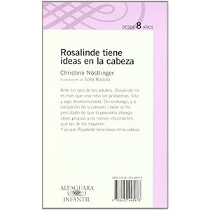 ROSALINDE TIENE IDEAS EN LA CABEZA