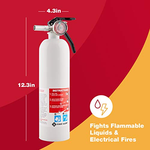 4 First+Alert+REC5+Rechargeable+Extinguisher
