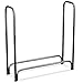 Home-Complete Firewood Storage Rack- Steel Wood Pile Holder for Stacking Cut Logs for Indoor/Outdoor Use, Fireplaces, Firepits, Backyard (4 Ft)