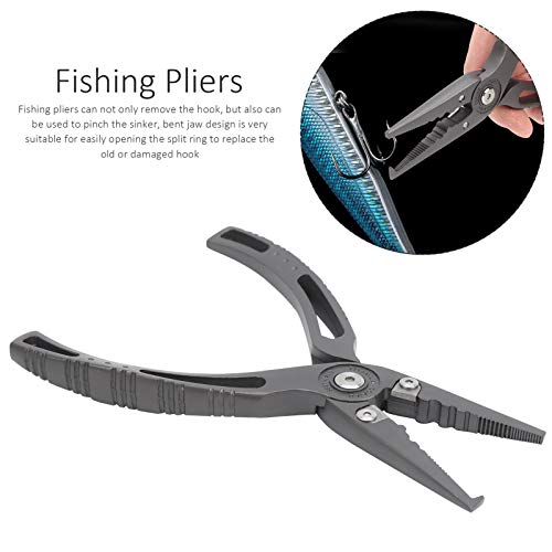 Vbestlife Angelzange aus Titanlegierung, Angelschneider und Spalthaken-Entfernungsschere Angelzange mit… – Bild 8