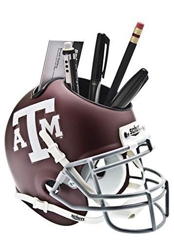 Schutt NCAA Texas A&M Aggies Football Helmet Desk Caddy, Classic