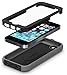 PUREGEAR BLACK/GRAY DUALTEK-XT CASE BUILT-IN SCREEN PROTECTOR FOR iPHONE 5 5s Gray