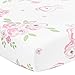 TILLYOU Microfiber Fitted Crib Sheet Set - Super Soft Toddler Bed Sheets for Standard Crib and Toddler Mattresses, 2-Pack 28
