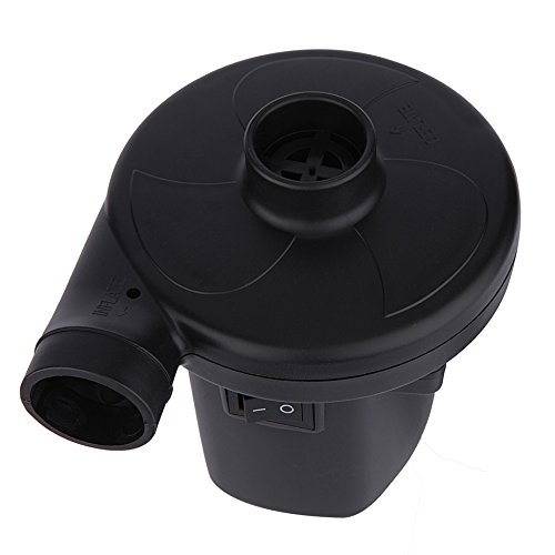 Cadrim Electric Air Pump 12V DC Portable Air Pump for Inflatable Air Mattress with 3 Nozzles （Only for Car Lighter Use） - Thumbnail 2