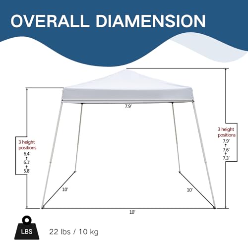 Outvita 10x10 Pop Up Canopy Gazebo Review: Instant Commercial Tent for Outdoor Events image 23