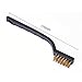 eBoot Wire Brush Set for Cleaning Welding Slag, Rust and Dust, 6 Pieces, Stainless Steel, Brass and Nylon