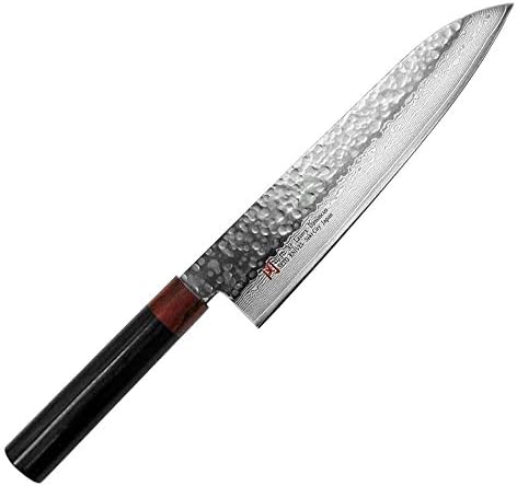 Seto Japanese Chef Knives: Damascus Forged Steel from World Famous Seki, Japan (1. I-4: 210 mm: Gyuto)