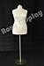 ROXYDISPLAY™ Display Female Body Form, Jersey Form with Base+Cap, Solid Foam. (JF-F18/20W+BS-04)