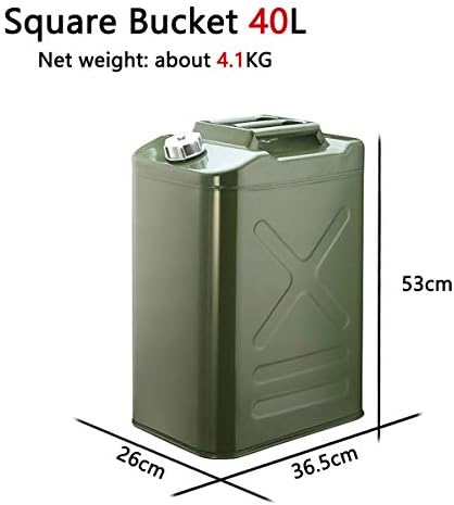 ホーム 大型家電 B08dxxkc85 B08dxxkc85 ポータブル燃料タンク 厚みのある車のユニバーサル予備燃料コンテナ 内蔵オイルパイプ 40l容量 予備燃料ガソリン貯蔵タンクガソリン缶