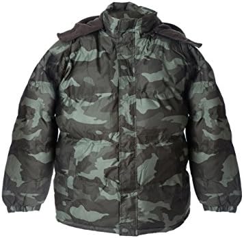 Polar Ice Little Boys' Warm Puffer Coat Camouflage Hooded Jacket Fleece Lining