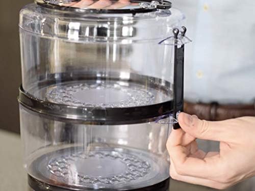 Beper - Cuiseur à Vapeur Multicombustion de 5L, Économiseur d'Espace, Minuterie de 60 minutes, Cuisson à la Vapeur Saine, Puissance 400-500W - Argent / Noir - Cuisine A Vivre Beper - Cuiseur à Vapeur Multicombustion de 5L, Économiseur d'Espace, Minuterie de 60 minutes, Cuisson à la Vapeur Saine, Puissance 400-500W - Argent / Noir