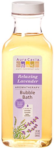 Aura Cacia Bubble Bath Relaxing Lavender, 13 oz