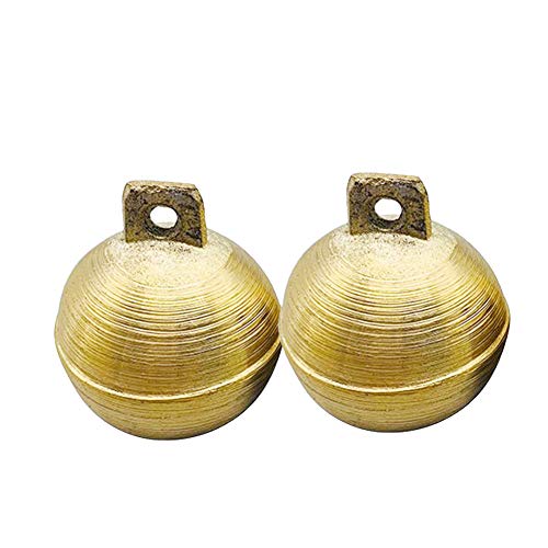 Nicedeal Pets Copper Bell Cow Horse Sheep Dog Grazing Copper Bells Cattle Farm Animal Super Loud Brass Bell Decorations Small 1 Pc - Thumbnail 4