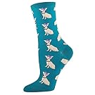 Socksmith Women's Chihuahua Crew Socks (Ocean)