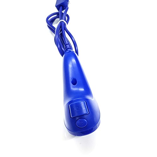 Nunchuck Controller Aoyoho Pack of 2 Blue Replacement Nunchuk Controller for Nintendo Wii Video Game