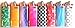 BIC Mini Art Deco Series Lot of 8