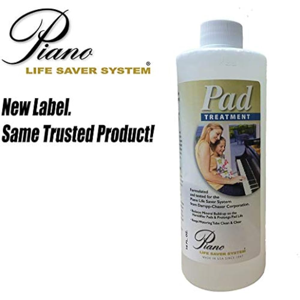 Dampp Chaser Piano Humidifier Pad Treatment 16 Oz Bottle (Original