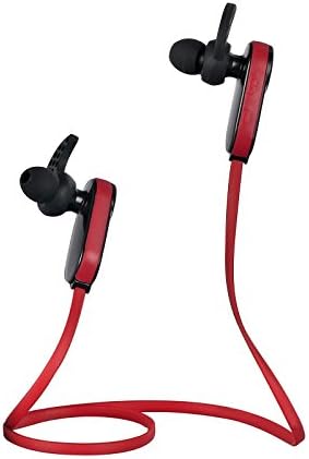 New Bluetooth Noise Cancelling Wireless In Ear Secure-Fitted Acoustic Headphones Headset w/ Microphone and Bass, Ergonomic and Super Lightweight for Work Out, Running, Cycling and Gym