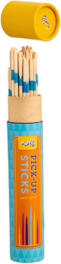 Keycraft Majigg Wooden Pick Up Sticks Game Tube 21cm for Ages 3+