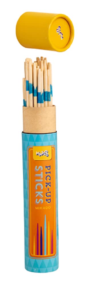 Keycraft Majigg 21cm Wooden Pick Up Sticks in Tube - Game - 3+