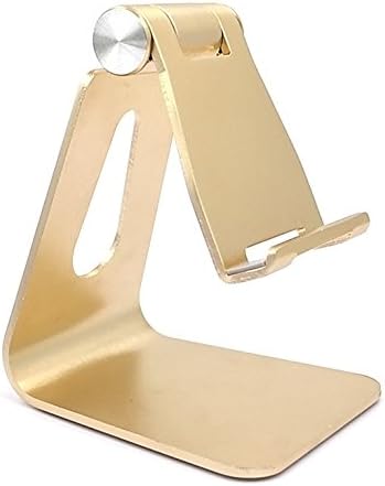 Adjustable Cell Phone Stand,270° Rotatable Strong Shaft,4 Color Choice(gold)