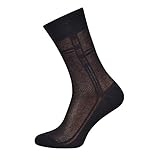Duna Men's Ultra thin Breathable Cotton Dress Socks, 5-pack