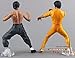 Cool Bruce Lee Kung Fu PVC Action Figures Collection Toys 4pcs/set New in Box by Nuchanart