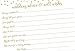 Wedding Advice and Well Wishes - Gold Confetti (50-Cards)
