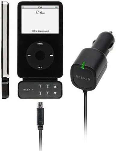 BELKIN FM Transmitter+Charger for iPod Classic 3rd Nano