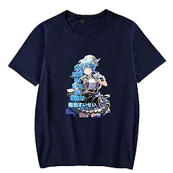 YUYEADZ Hoshimachi Suisei T-Shirt Women Men