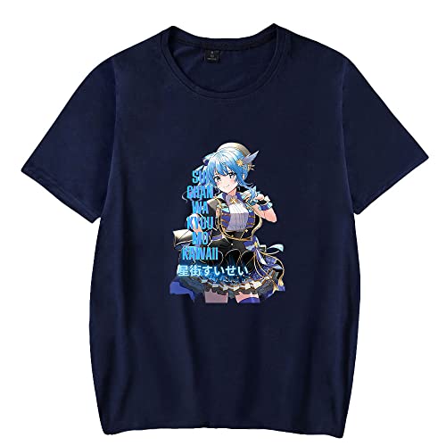 YUYEADZ Hoshimachi Suisei T-Shirt Women Men