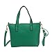 VIASA Women Fashion Handbag Shoulder Bag Tote Ladies Purse Massenger Bags (green)
