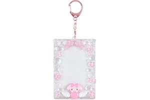 Sanrio 689262 Trading Card Holder (Enjoy Idol) My Melody Approx. Width 2.9 x Depth 0.3 x Height 4.1 inches (7.4 x 0.8 x 10.5 cm), Storage Size: 3.6 x 2.6 inches (9.2 x 6.6 cm)