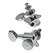 1set 6L Lock Tuning Pegs Tuners Machine Heads Chrome High Qulity (A1653)