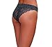 Dreamgirl Women's Standard Sexy Fashion Lingerie, Lace Panty with Front Criss-Cross Detail Black Small-Medium