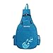 Bronze Times(TM Tennis Racquet Backpack-Blue