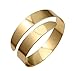 iWenSheng Women Fashion Adjustable Upper Hand Arm Bangle Cuff Bracelet Gold Tone